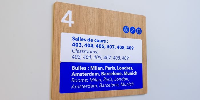 Signalétique Campus Tours